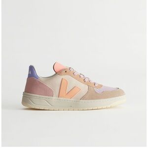 Veja v-10 sneakers multi peach